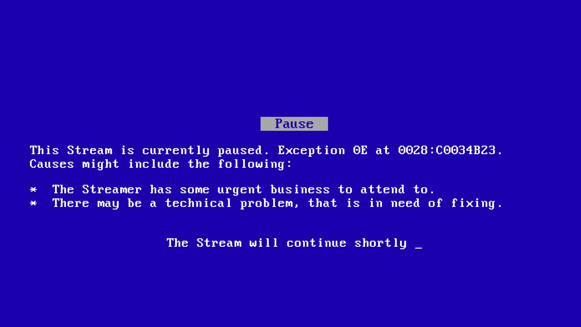 RetroWin - Intermission Pause (Legacy)