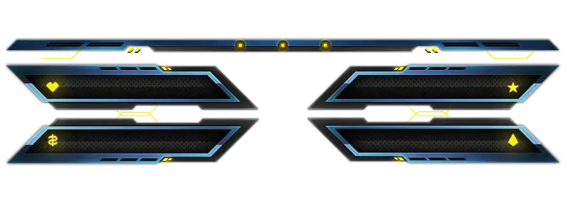 Symmetric - Greenscreen 4 Panels
