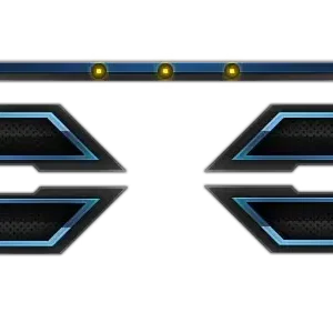 Symmetric - Greenscreen 4 Panels