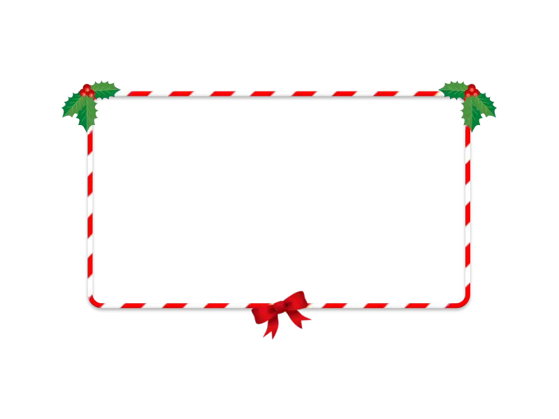 Xmas - Webcam Blank Type 1