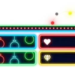 Neon-Christmas - Greenscreen 4 Panels