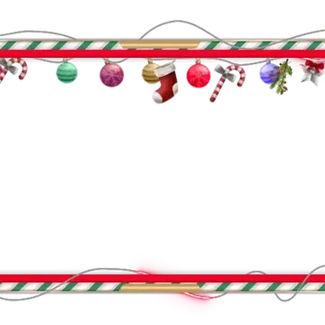 Streamers-Christmas - Webcam 4 Panels