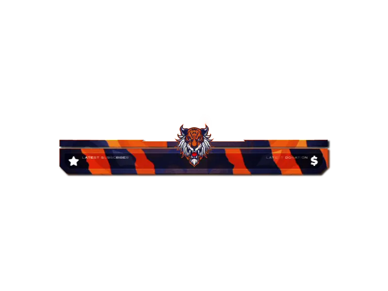 Tiger - Greenscreen 4 Panels
