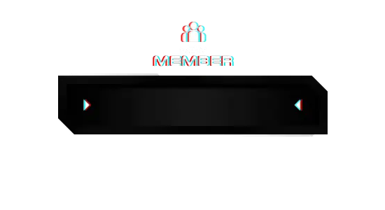 Glitchy - YouTube Alert Style Member