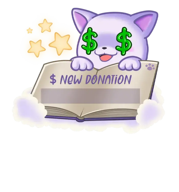 Kawaii Cats - Alert Style Donation