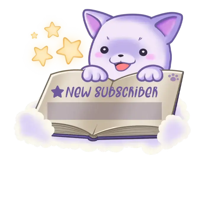 Kawaii Cats - Alert Style Subscriber