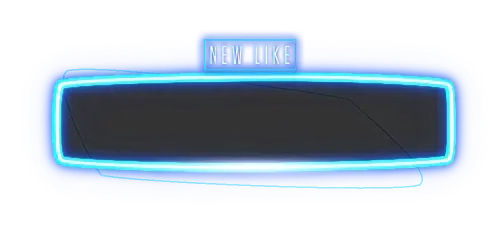 Neon Blue - Alert Style Like