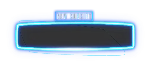 Neon Blue - Alert Style Sub Gift
