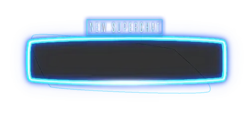 Neon Blue - Alert Style Superchat