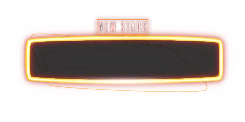 Neon Orange - Alert Style Stars