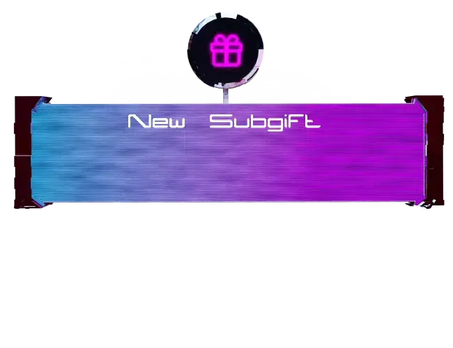 Spaceship - Alert Style Sub Gift
