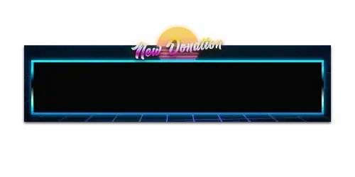 Synthwave - Alert Style Donation