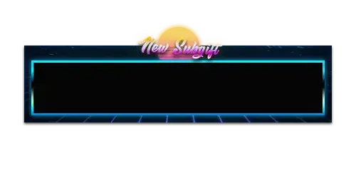 Synthwave - Alert Style Sub Gift