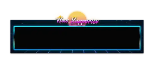 Synthwave - Alert Style Supporter