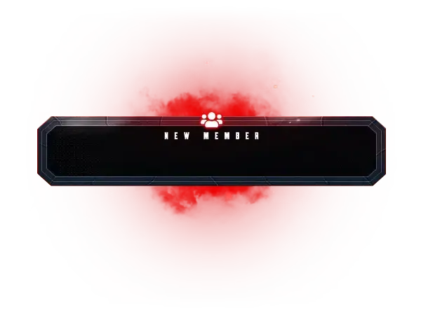 Unique Red - YouTube Alert Style Member
