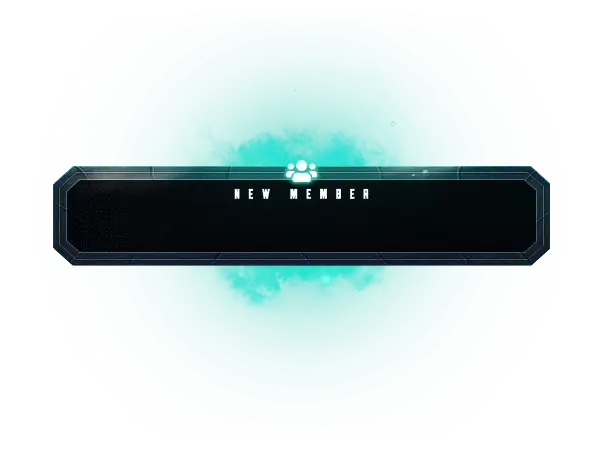 Unique Turquoise - YouTube Alert Style Member
