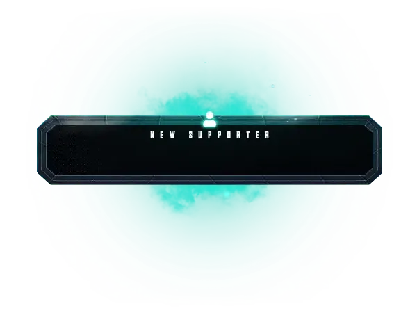Unique Turquoise - Alert Style Supporter