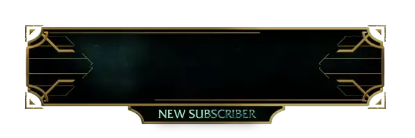 Champion - YouTube Alert Style Subscriber