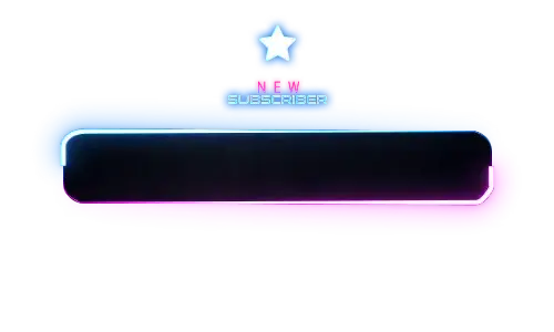 Clean Neon - Alert Style Subscriber