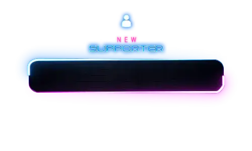 Clean Neon - Alert Style Supporter