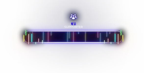 Christmas Lights - Alert Style Supporter