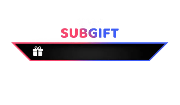 Gradient - Alert Style Sub Gift