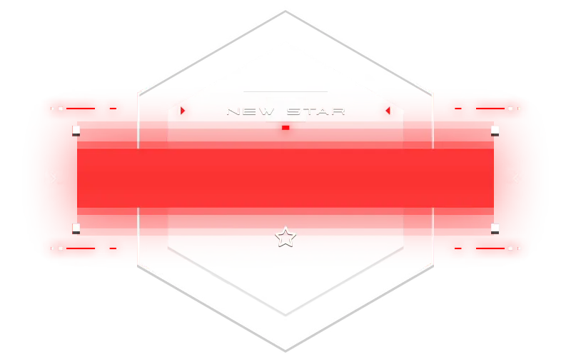 Hexagon - Alert Style Stars
