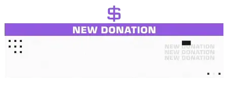 Linear - Alert Style Donation