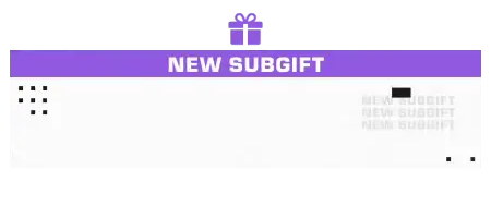 Linear - Alert Style Sub Gift