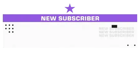 Linear - YouTube Alert Style Subscriber