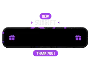 Organic - Alert Style Sub Gift