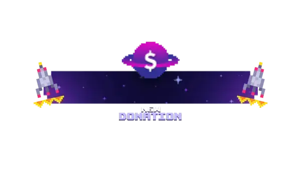 Pixel Universe - Alert Style Donation