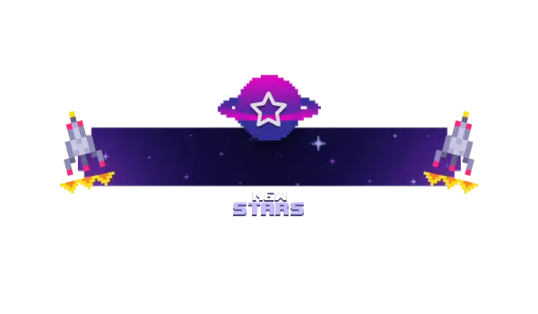 Pixel Universe - Alert Style Stars