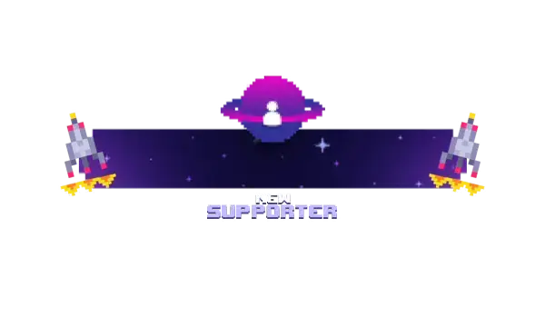 Pixel Universe - Alert Style Supporter