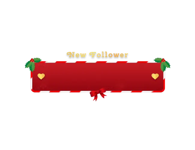 Xmas - Alert Image Follower Type 1