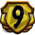 Number Emblem - Sub Badge 9 Months