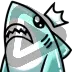 Shark - Sub Badge 1 Year