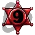 Sheriffstar - Sub Badge 9 Months