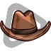 Cowboyhat - Sub Badge 2 Months
