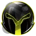 Knight Helmet Evil - Sub Badge 9 Months