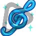 Musical Notes - Sub Badge 1 Year
