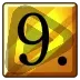 Number Badge - Sub Badge 9 Months