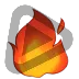 Flames - Sub Badge 6 Months