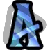 Warcraft Letter A - Sub Badge 1 Year