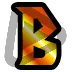 Warcraft Letter B - Sub Badge 3 Months
