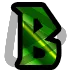 Warcraft Letter B - Sub Badge 6 Months