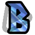 Warcraft Letter B - Sub Badge 1 Year