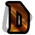Warcraft Letter D - Sub Badge 1 Month