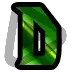 Warcraft Letter D - Sub Badge 6 Months
