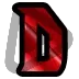 Warcraft Letter D - Sub Badge 9 Months